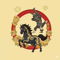 马仰人翻