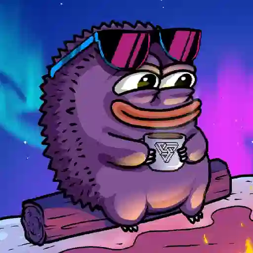 OFFICIAL MONAD MASCOT logo