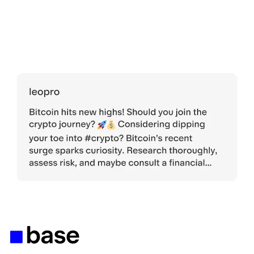 Bitcoin hits new highs! Should you join the crypto journey? 🚀💰 logo